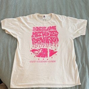 Vintage Graphic T with Neon Print